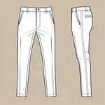 light khaki trousers image